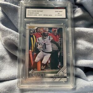 2021 Panini Instant NFL Ja'Marr Chase #253 /702 (RC)